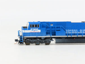 N Scale Kato 176-5502 CR Conrail SD80MAC Diesel Locomotive #4123 Weathered