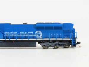N Scale Kato 176-5502 CR Conrail SD80MAC Diesel Locomotive #4123 Weathered