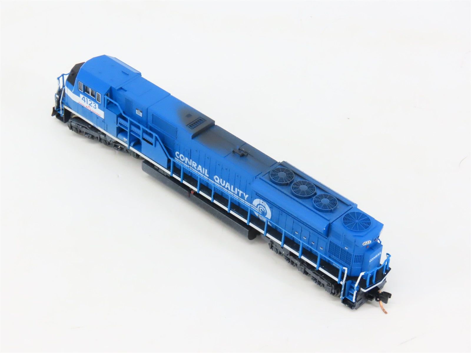N Scale Kato 176-5502 CR Conrail SD80MAC Diesel Locomotive #4123 Weathered