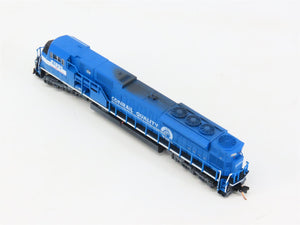 N Scale Kato 176-5502 CR Conrail SD80MAC Diesel Locomotive #4123 Weathered