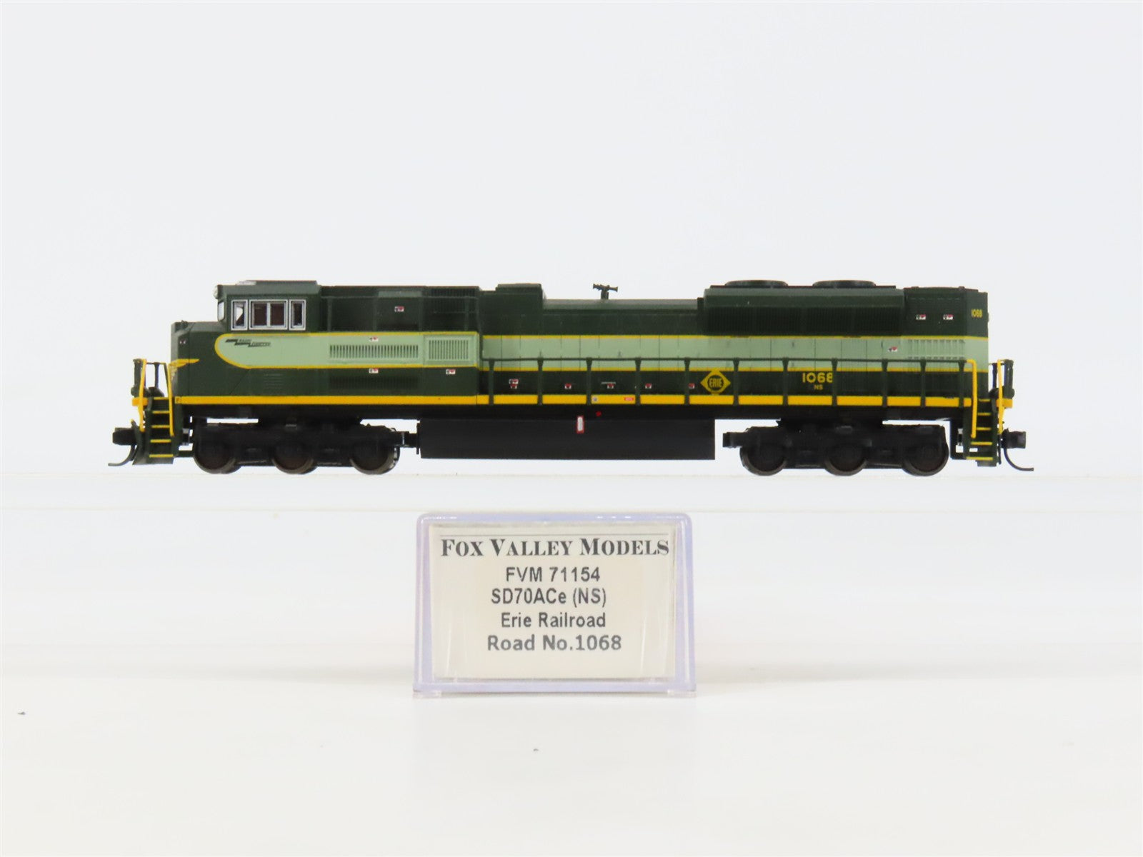 N Scale Fox Valley FVM71154 NS Erie Heritage SD70ACe Diesel Locomotive #1068