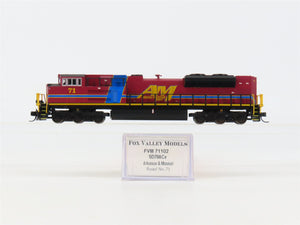 N Scale Fox Valley FVM71102 A&M Arkansas & Missouri SD70ACe Diesel Loco #71