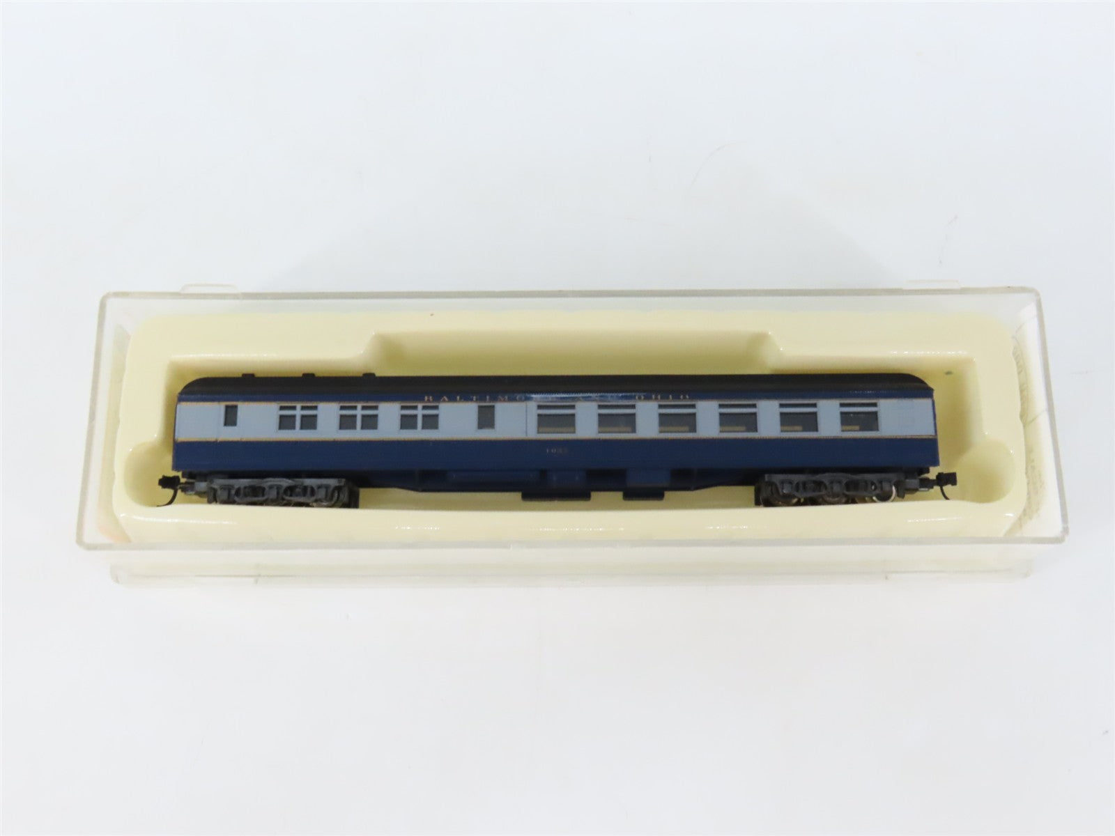N Scale Con-Cor 0003-05221C B&O Baltimore & Ohio HW Diner Passenger Car No#