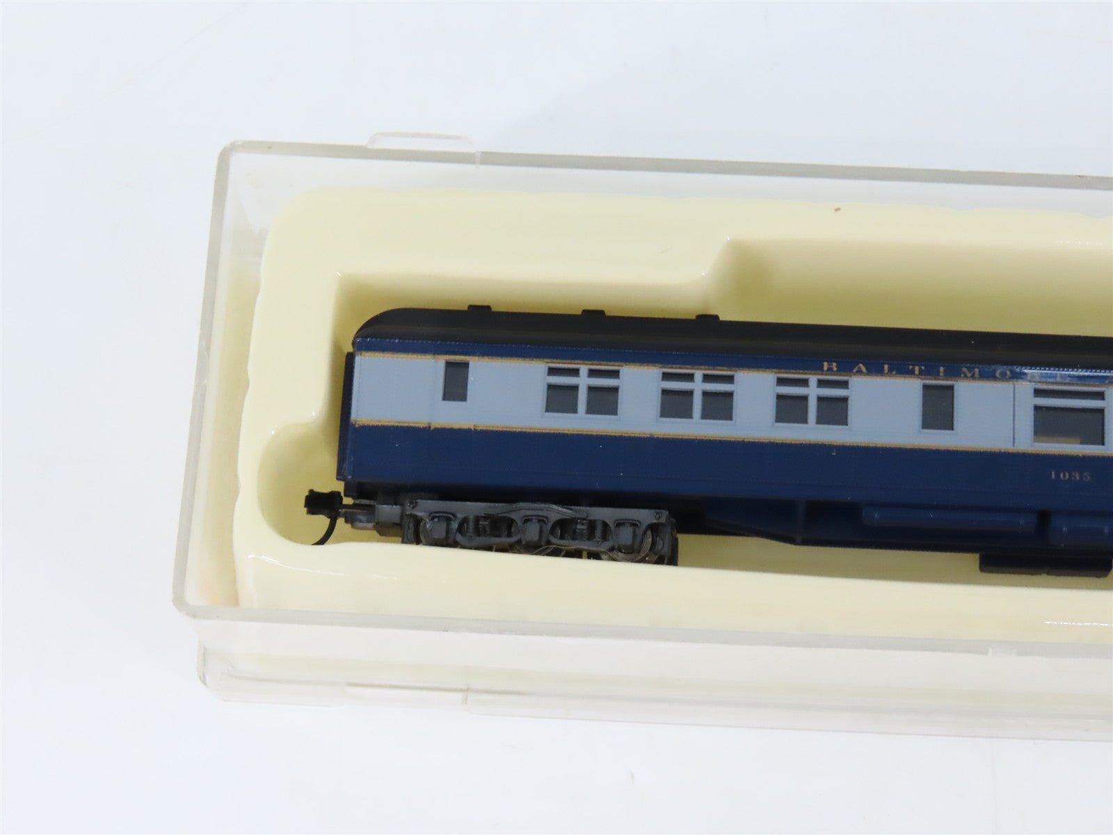 N Scale Con-Cor 0003-05221C B&O Baltimore & Ohio HW Diner Passenger Car No#