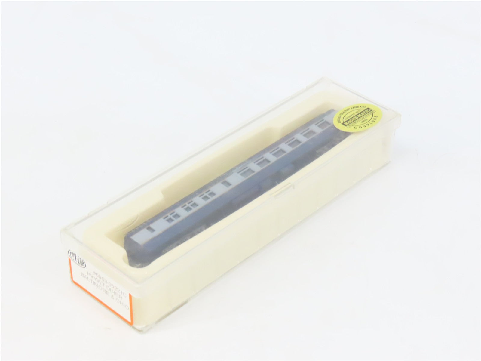 N Scale Con-Cor 0003-05221C B&O Baltimore & Ohio HW Diner Passenger Car No#