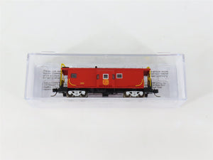 N Scale Bluford 41181 KCS Kansas City Southern Bay Window Caboose #300