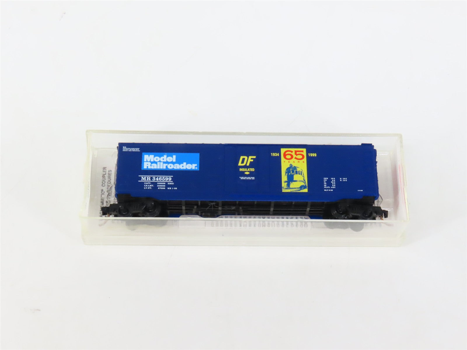 N Scale Micro-Trains MTL 32360 MR Model Railroader 65 Years 50' Boxcar #346599