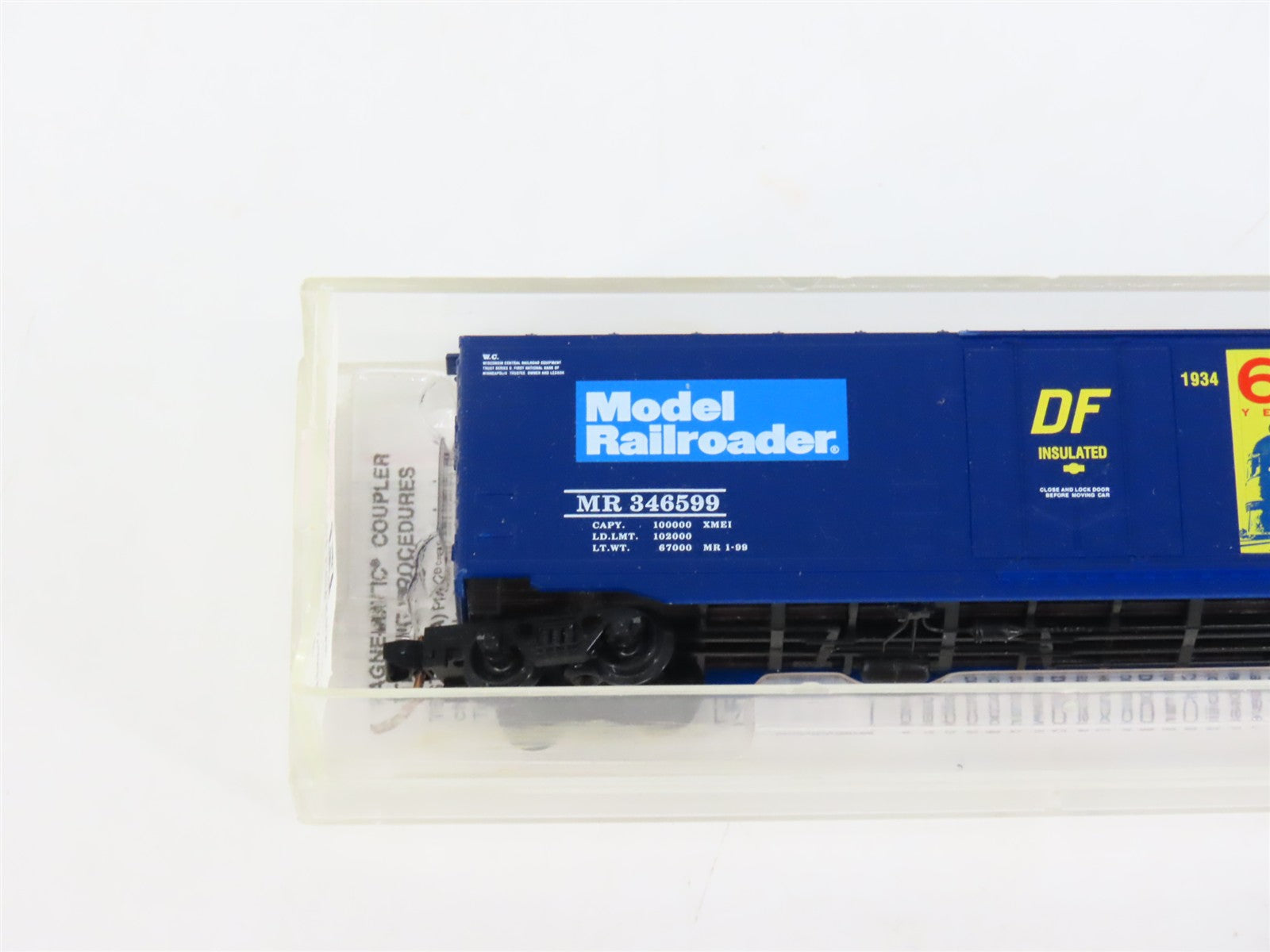 N Scale Micro-Trains MTL 32360 MR Model Railroader 65 Years 50' Boxcar #346599