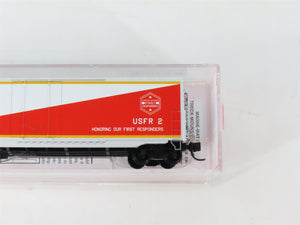 N Scale Micro-Trains MTL NSE 21-01 USFR Fire Fighters 50' Boxcar #2