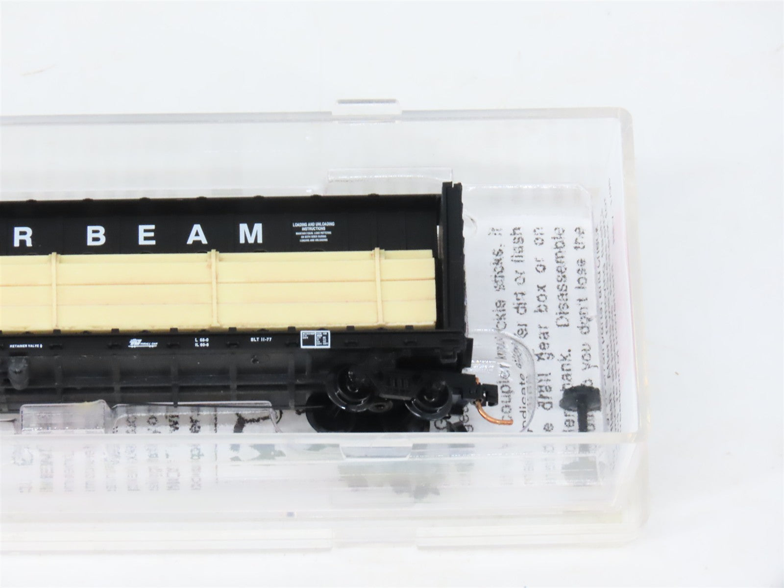 N Micro-Trains MTL 05300062 WP Western Pacific 60' Centerbeam Flatcar #1403