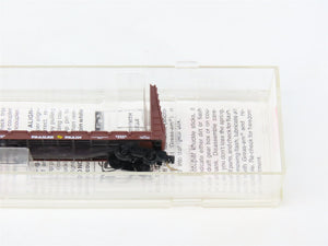 N Scale Micro-Trains MTL 54040 TTPX Trailer Train 61' Bulkhead Flatcar #80828