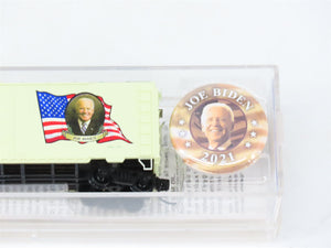 N Scale Micro-Trains MTL 07400146 Joe Biden Presidential Boxcar #2021 wPin