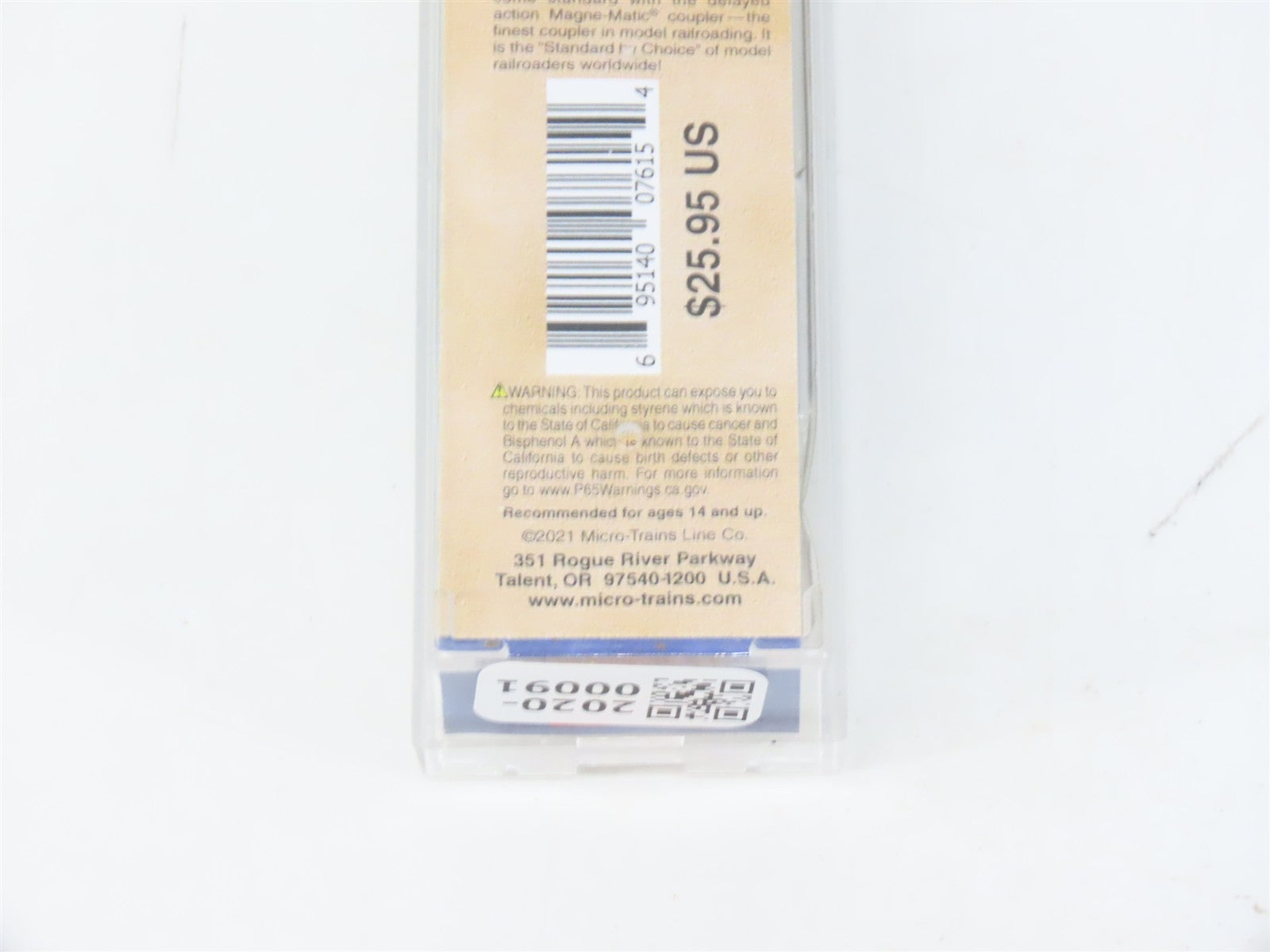 N Scale Micro-Trains MTL 07400146 Joe Biden Presidential Boxcar #2021 wPin