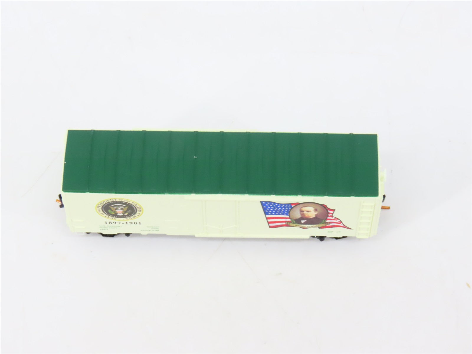 N Micro-Trains MTL 07400136 William McKinley Presidential Boxcar #1897-1901 wPin