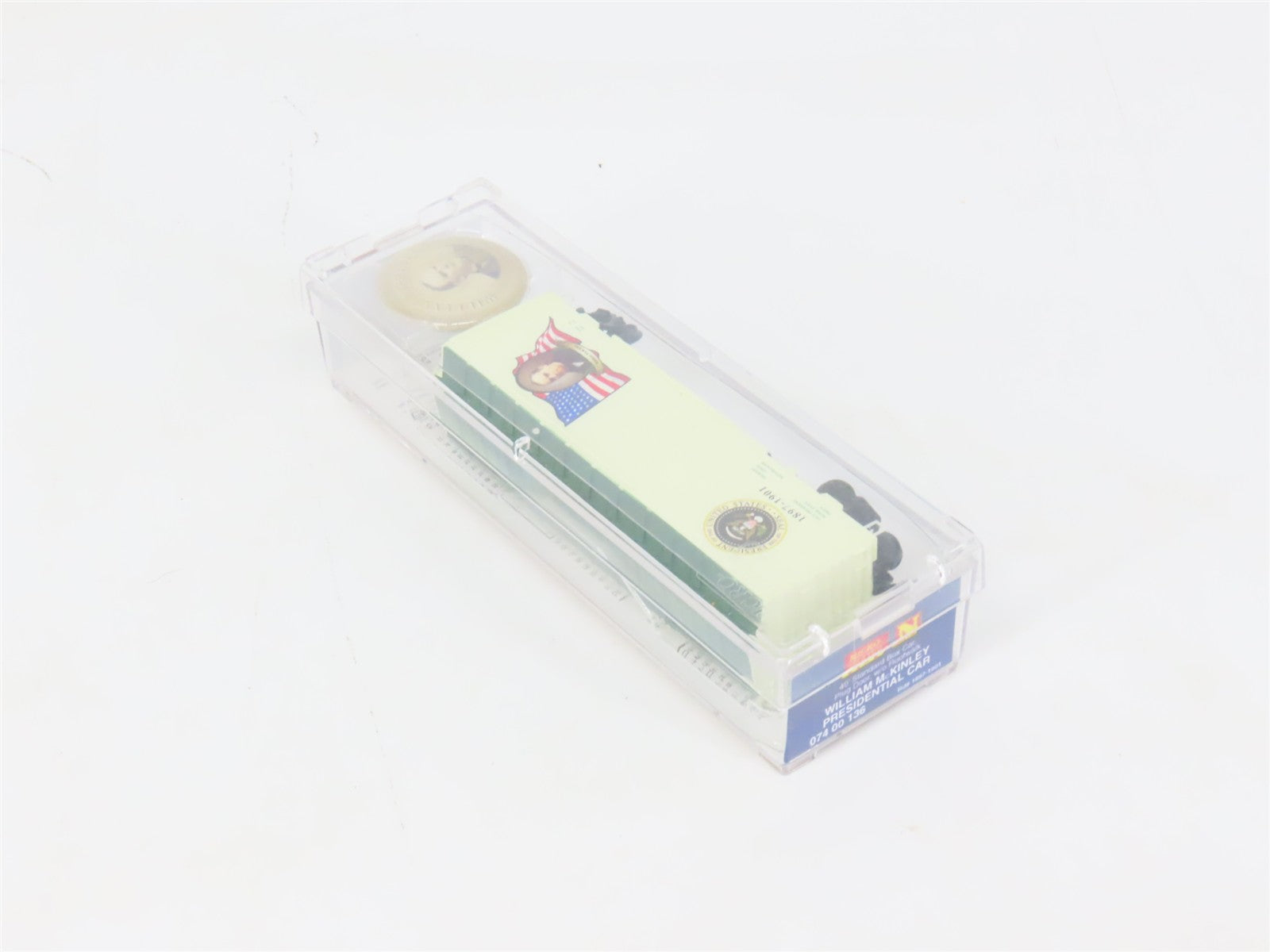 N Micro-Trains MTL 07400136 William McKinley Presidential Boxcar #1897-1901 wPin