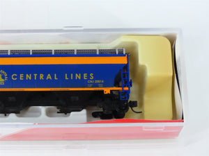 N Scale Intermountain NSE/INT 14-06 CNJ Jersey Central 3-Bay Hopper #20814