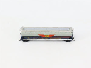 N Scale Intermountain NSE/INT 14-05 CG Central of Georgia 3-Bay Hopper #2114