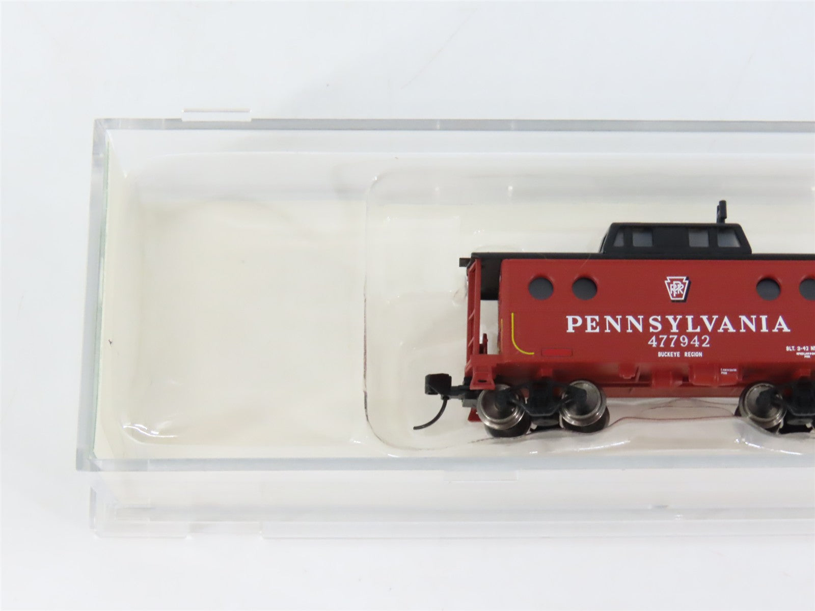 N Scale Bowser 38069 PRR Pennsylvania Keystone N5 Caboose #477942