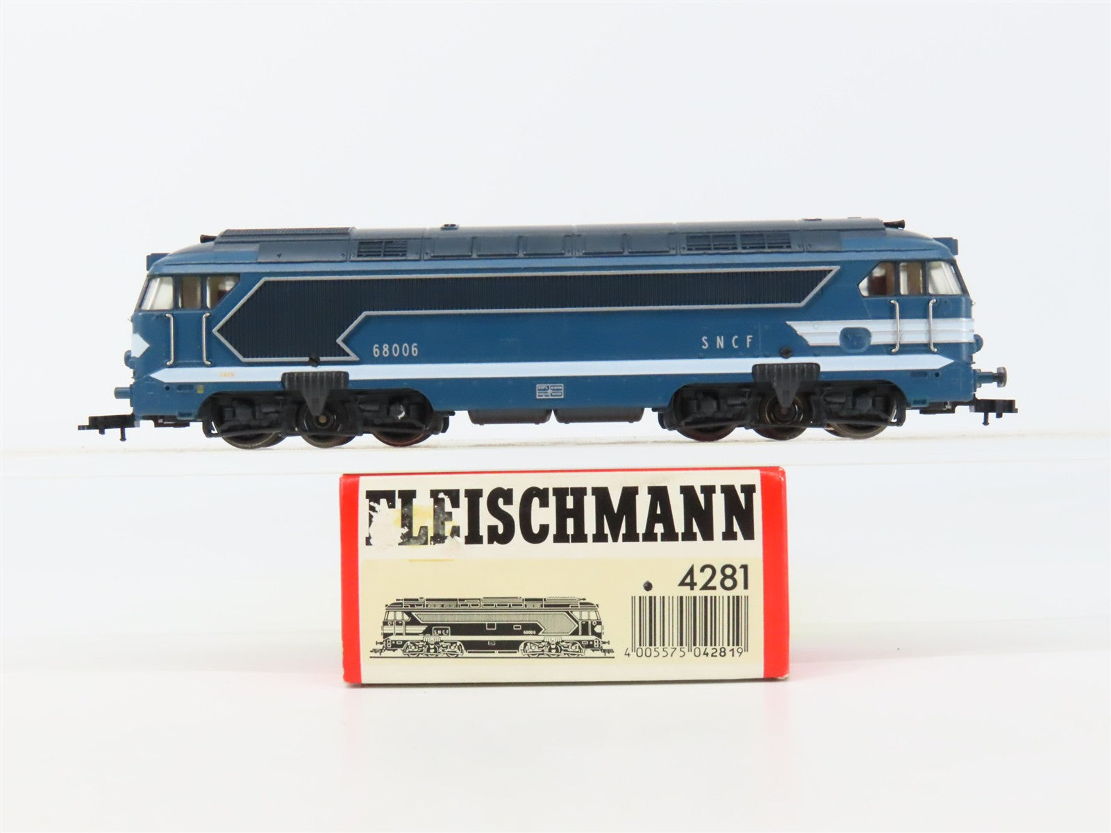 HO Scale Fleischmann 4281 SNCF Class A1AA1A 68000 Diesel #68006 DC