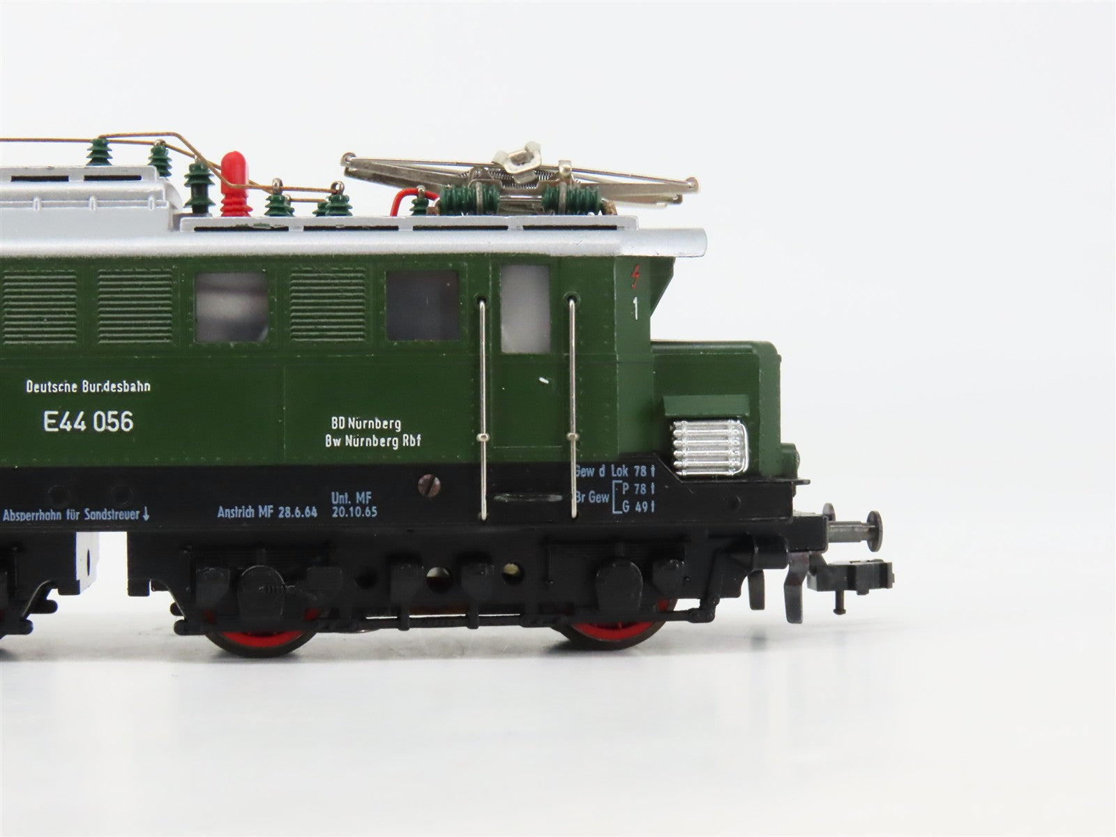 HO Scale Fleischmann 4330 DB Deutsche Bundesbahn E44 Electric #E44 056 DC