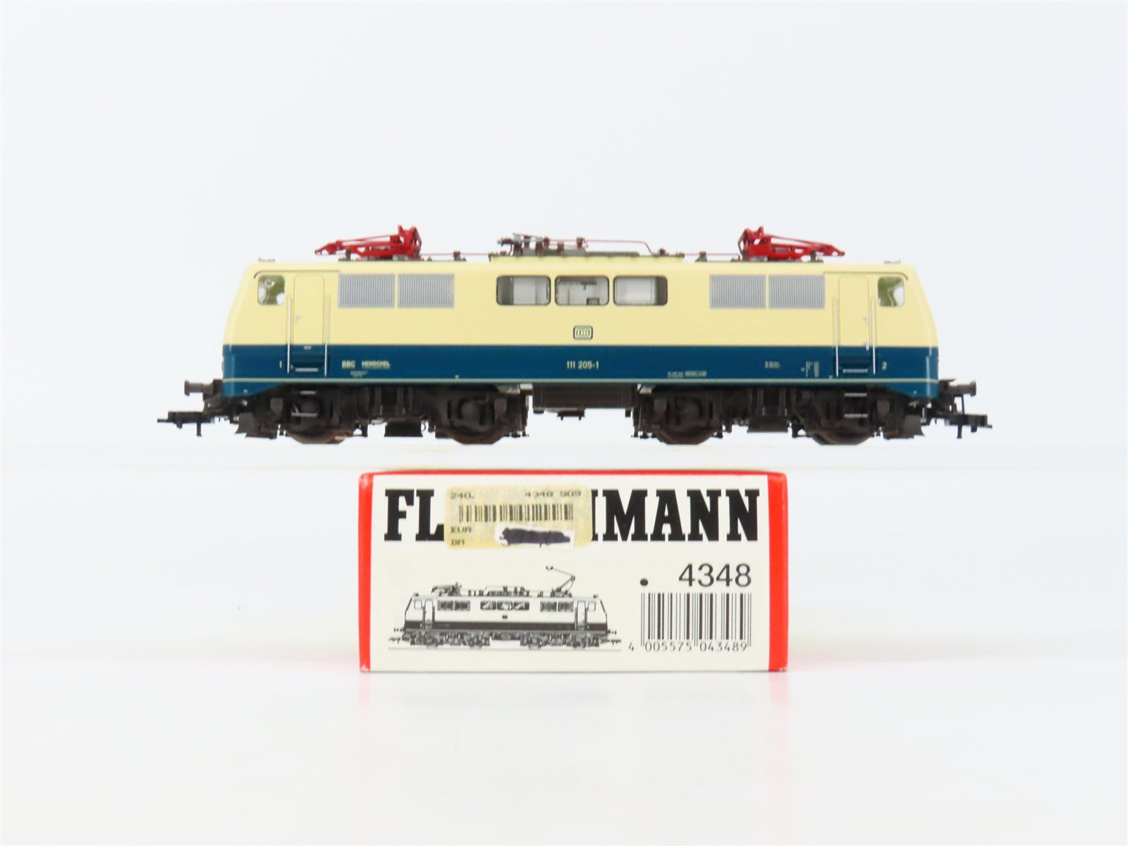 HO Scale Fleischmann 4348 DB Deutsche Bundesbahn Class 111 Electric DC