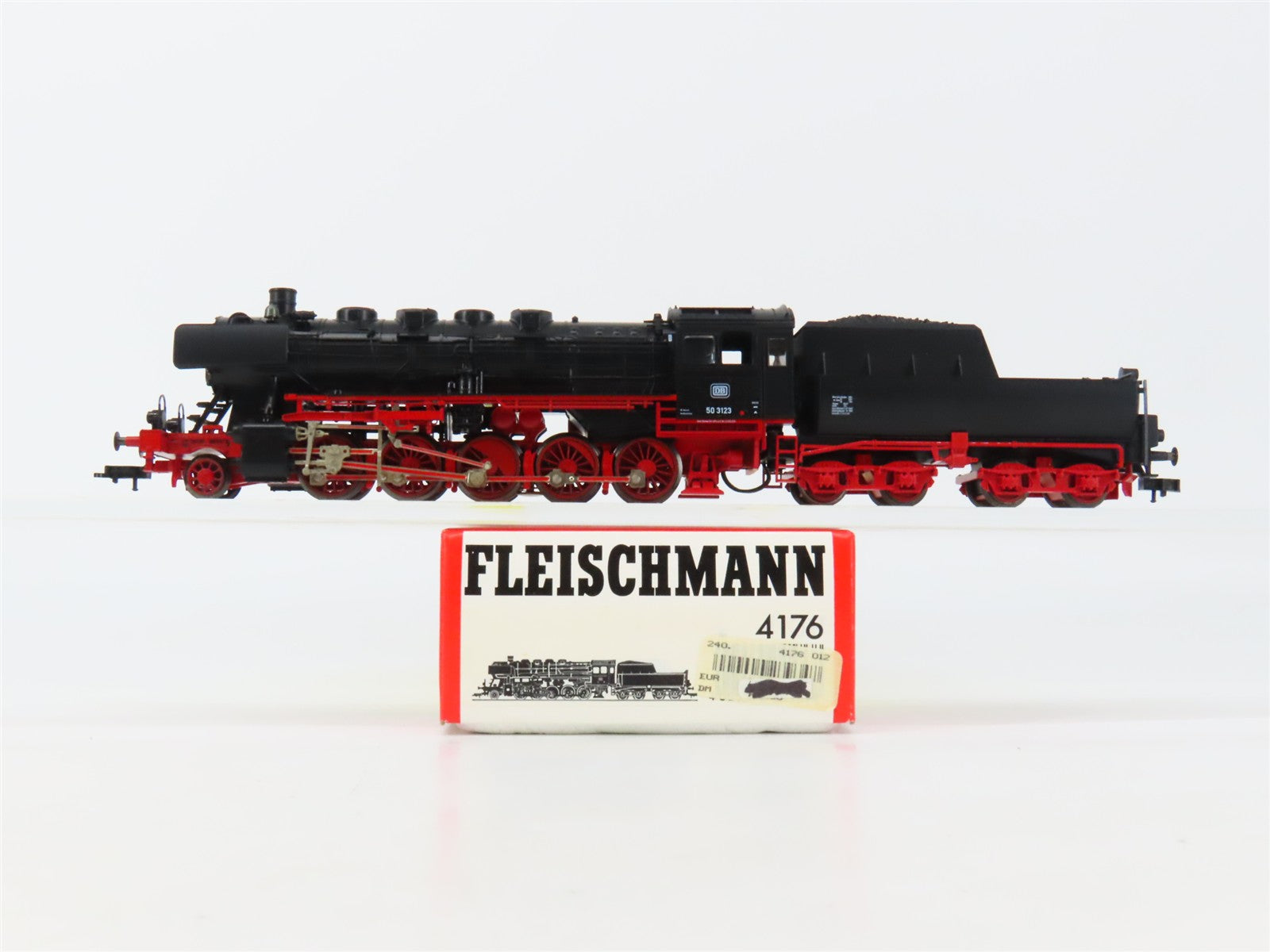 HO Scale Fleischmann 4176 DB Deutsche Bundesbahn 2-10-0 Class 50 Steam DC