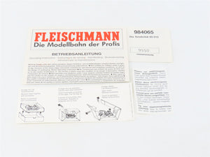 N Scale Fleischmann 984065 DB Deutsche Bundesbahn Class 65 2-8-4T Steam DC