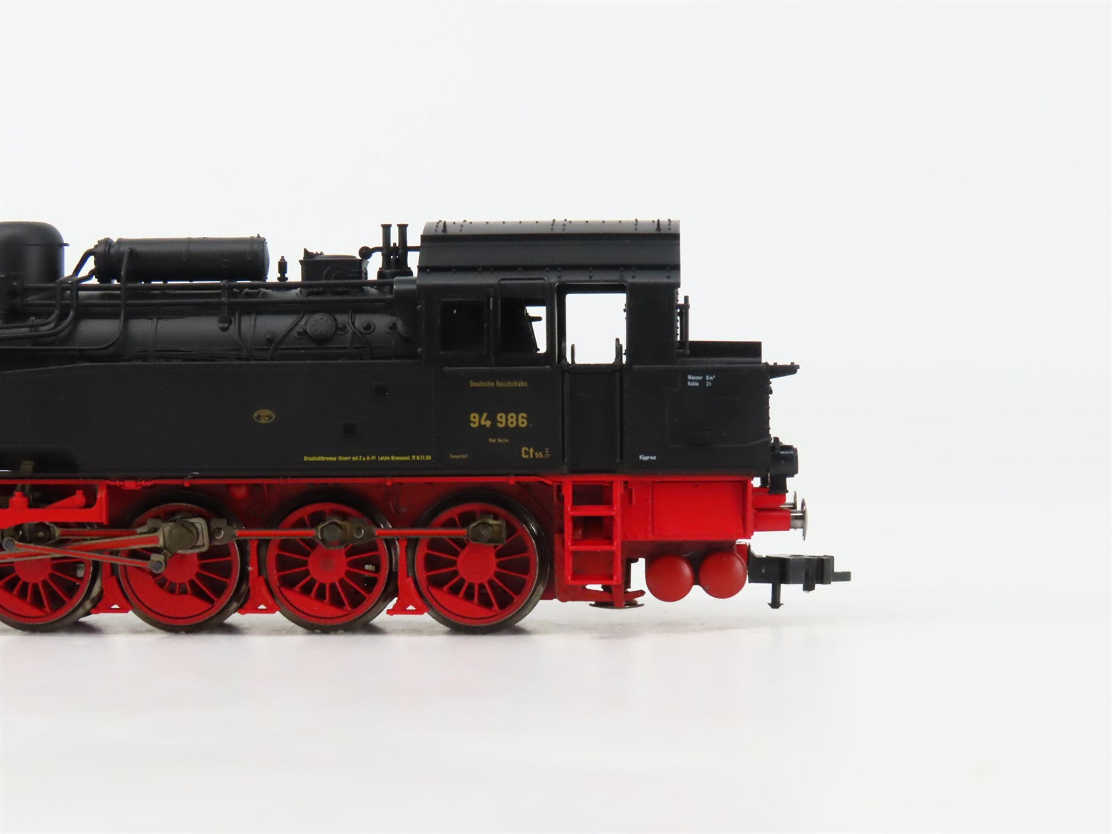 HO Scale Fleischmann 4091 DRG Deutsche Reichsbahn BR 94 Steam #94 986 DC