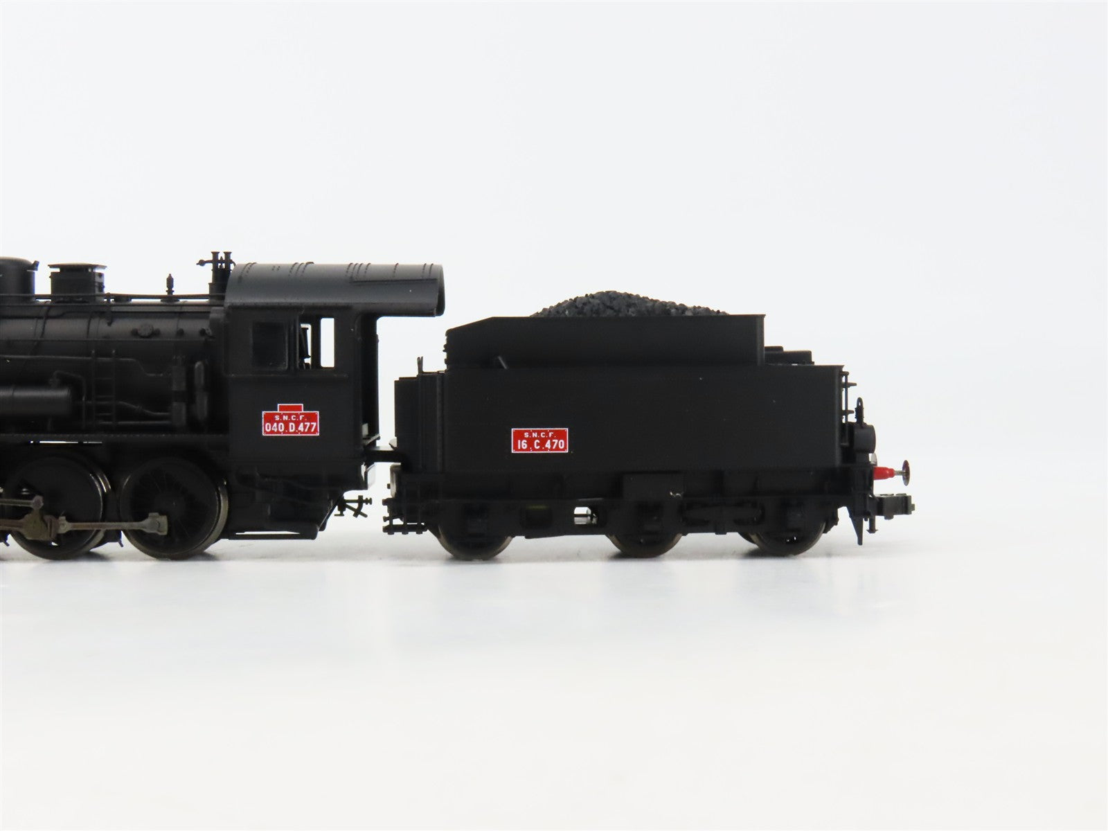 N Scale Fleischmann 934154F SNCF Railroad 0-8-0 Steam #040.D.477 DC