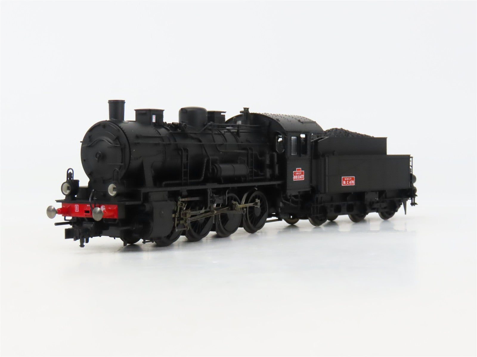 N Scale Fleischmann 934154F SNCF Railroad 0-8-0 Steam #040.D.477 DC