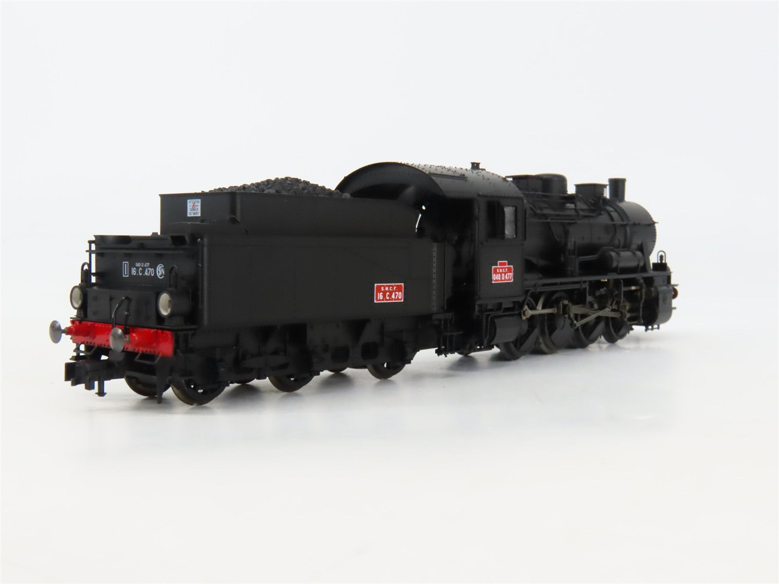 N Scale Fleischmann 934154F SNCF Railroad 0-8-0 Steam #040.D.477 DC