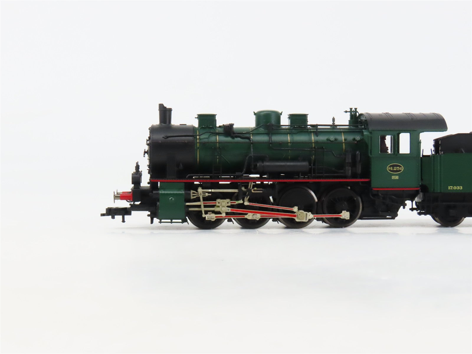 HO Scale Fleischmann 934155B SNCB Type 81 0-8-0 Steam #81.256 DC