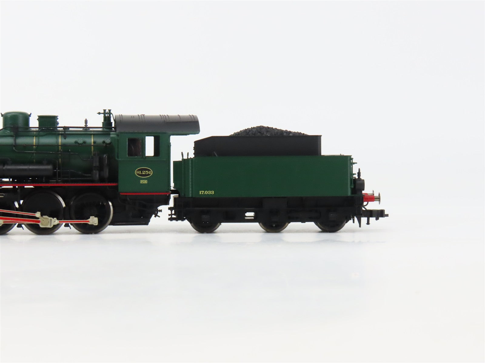 HO Scale Fleischmann 934155B SNCB Type 81 0-8-0 Steam #81.256 DC