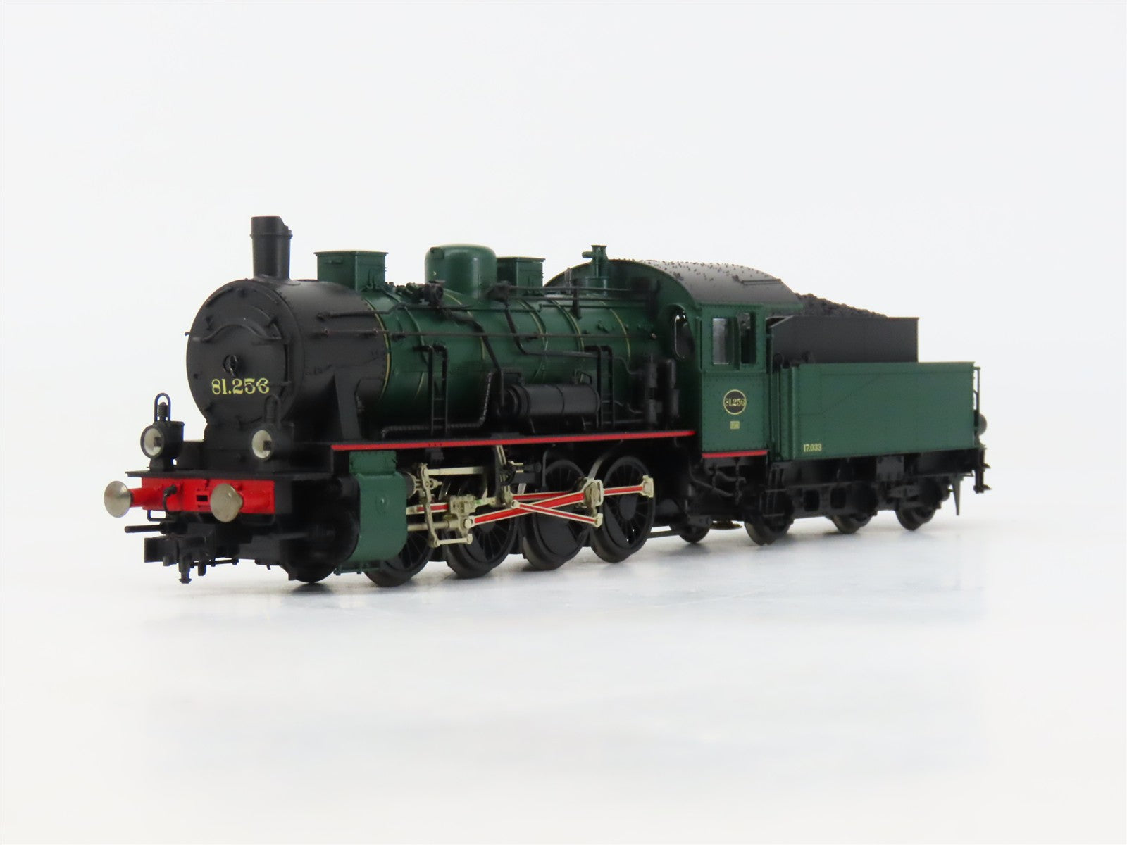 HO Scale Fleischmann 934155B SNCB Type 81 0-8-0 Steam #81.256 DC