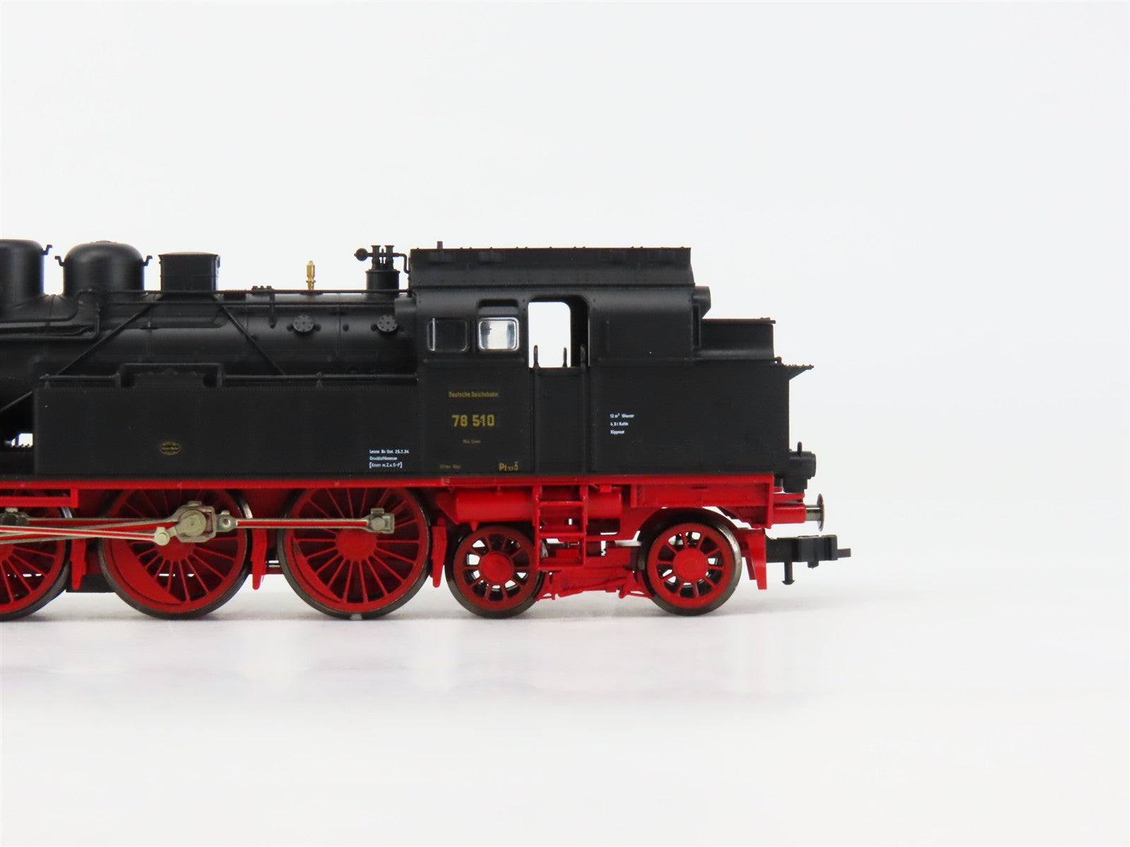 HO Scale Fleischmann 4077 Deutsche Reichsbahn BR 78 Steam #78 510 DC