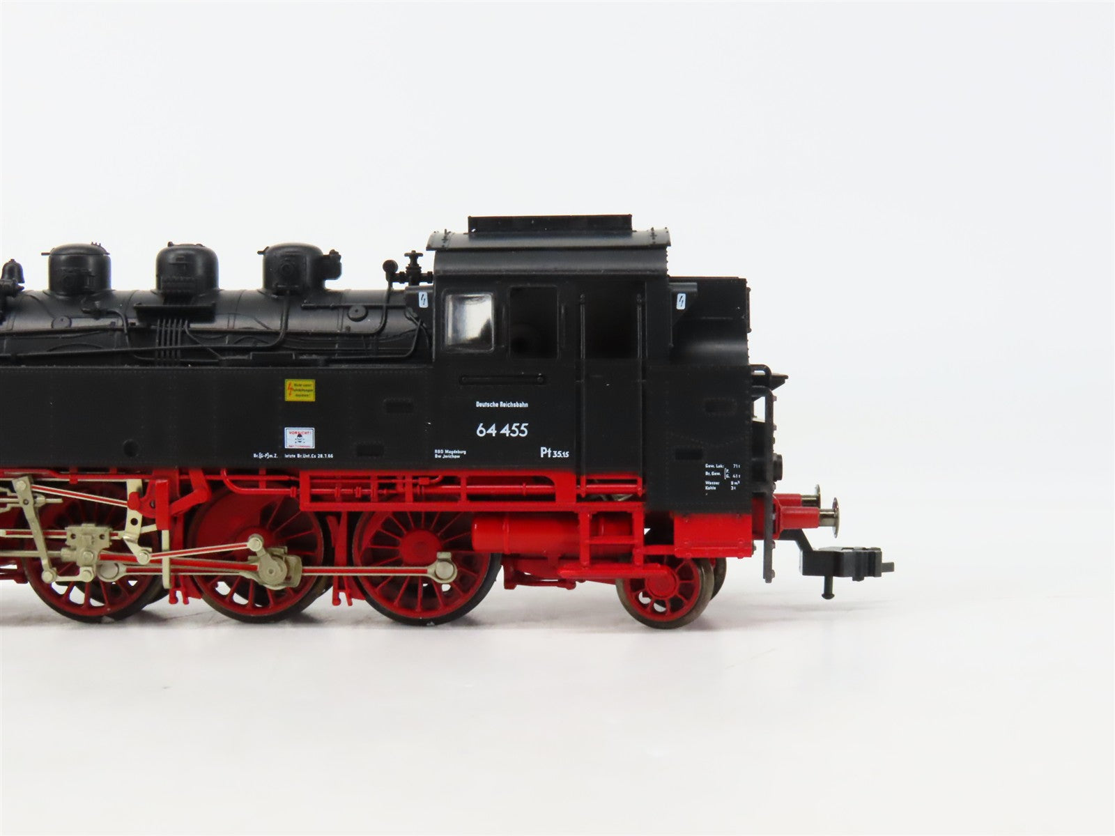 HO Scale Fleischmann 4062 Deutsche Reichsbahn Class 64 2-6-2T Steam #64 455 DC