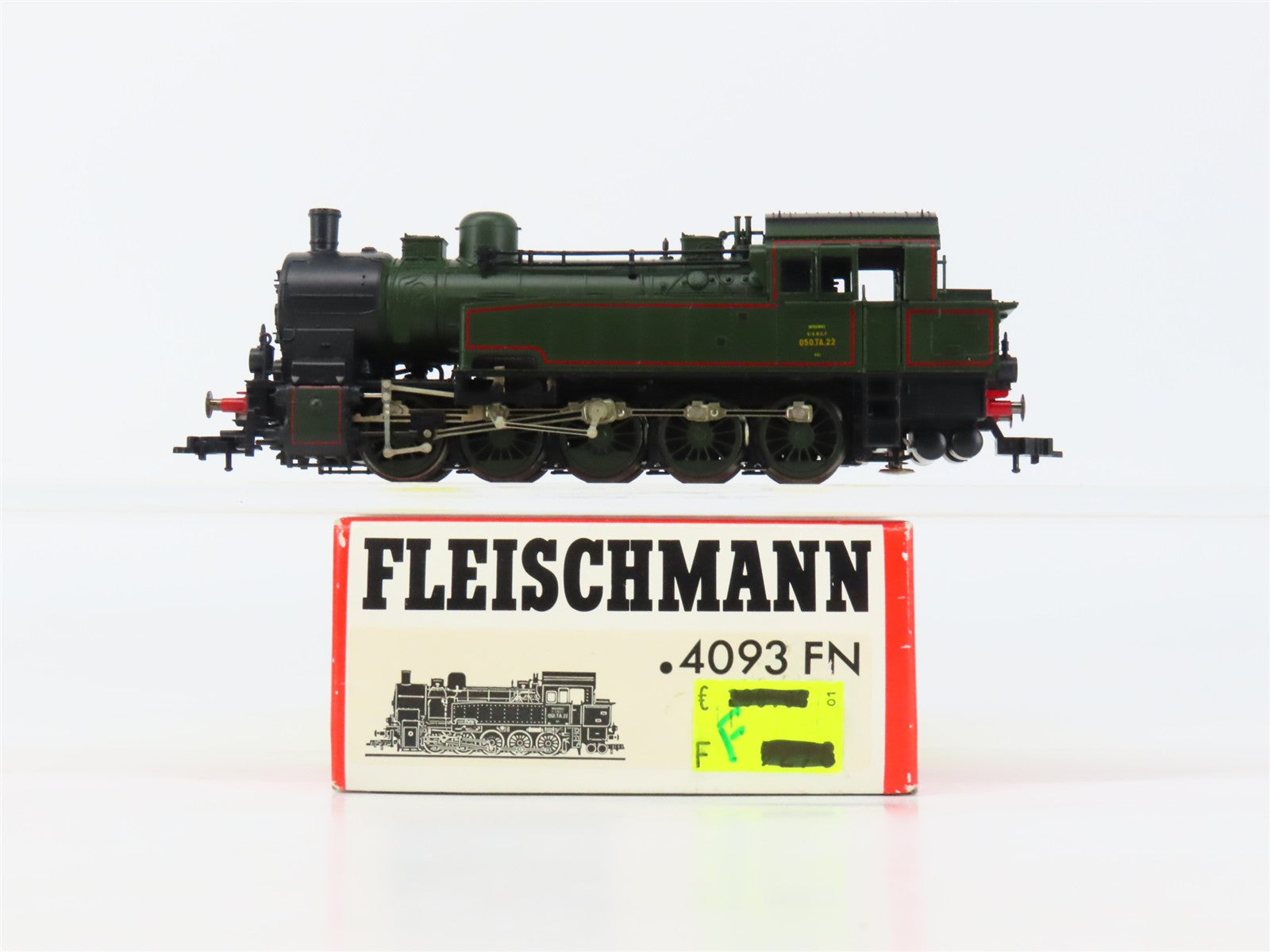 HO Scale Fleischmann 4093FN SNCF Class 050 TA 0-10-0T Steam #050.TA.22 DC