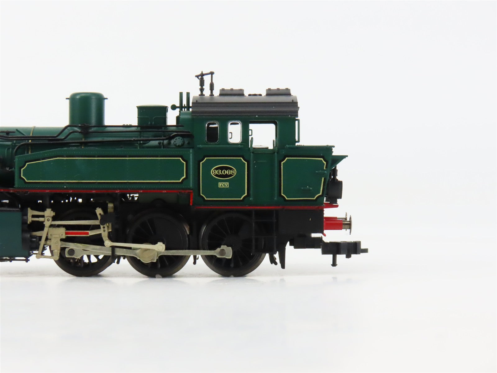 HO Scale Fleischmann 4030 DB 2-6-0T Steam #93.068 DC