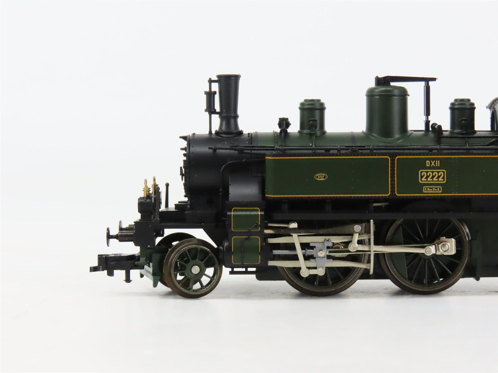 HO Scale Trix 22704 K.Bay.Sts.B. Class D XII Steam #2222 DC