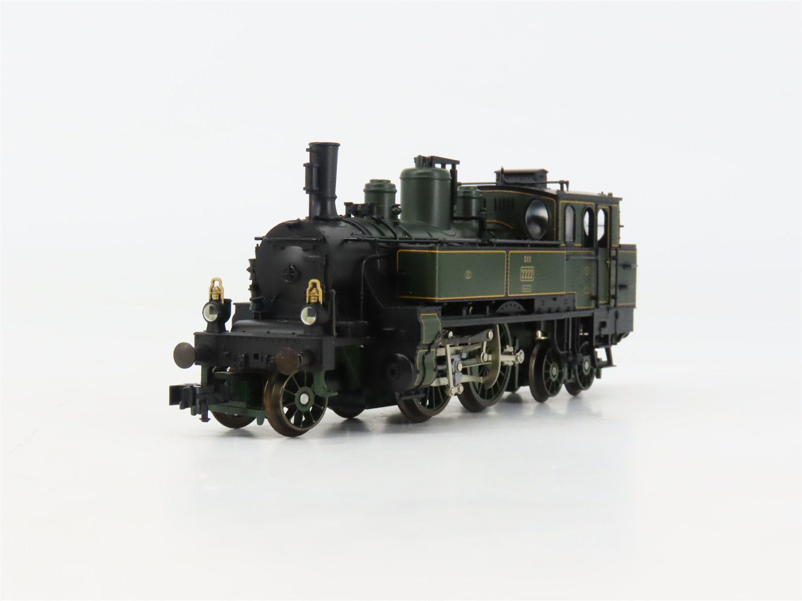 HO Scale Trix 22704 K.Bay.Sts.B. Class D XII Steam #2222 DC