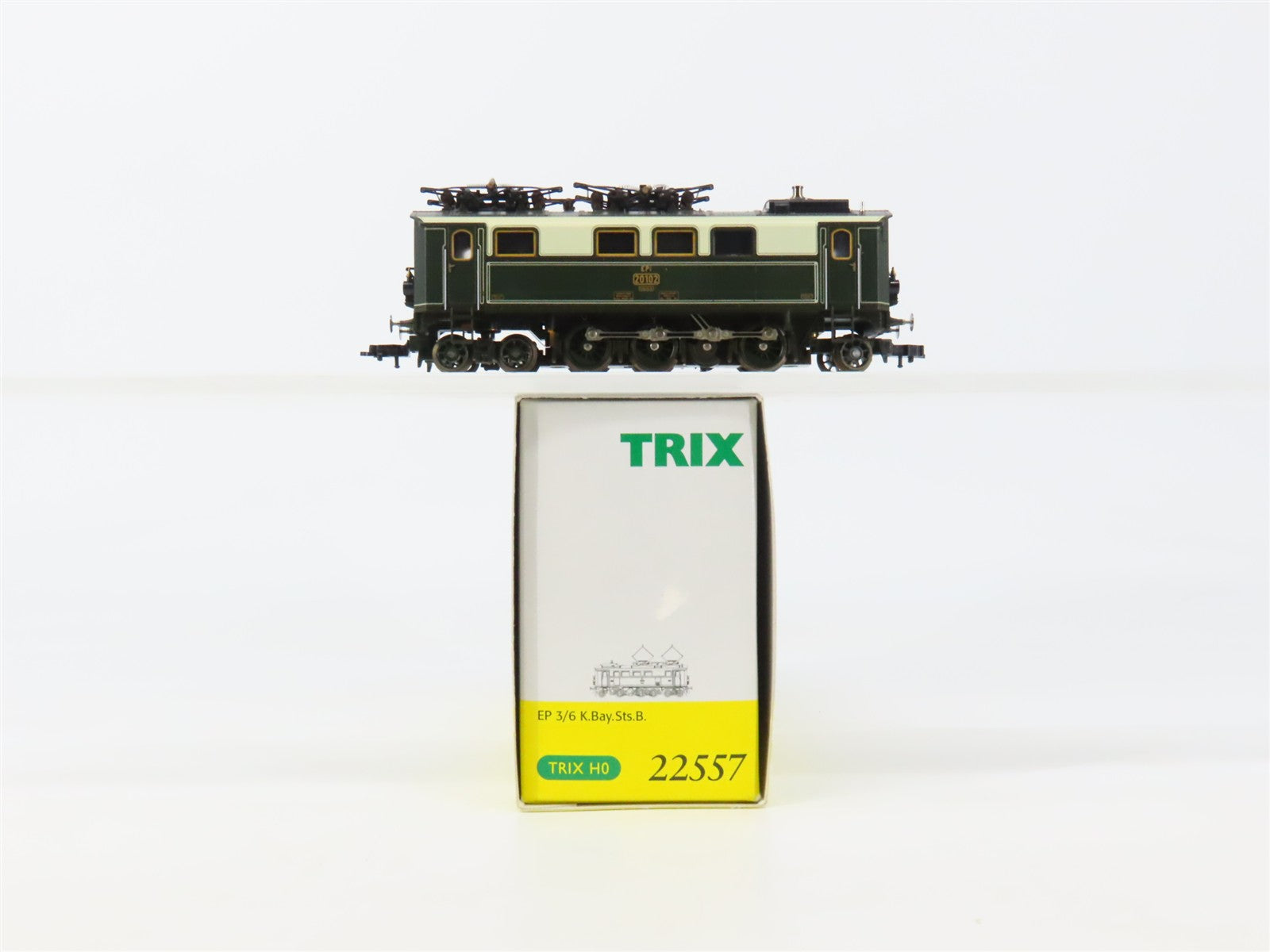HO Scale Trix 22557 K.Bay.Sts.B. EP 3/6 Electric #20102 DC