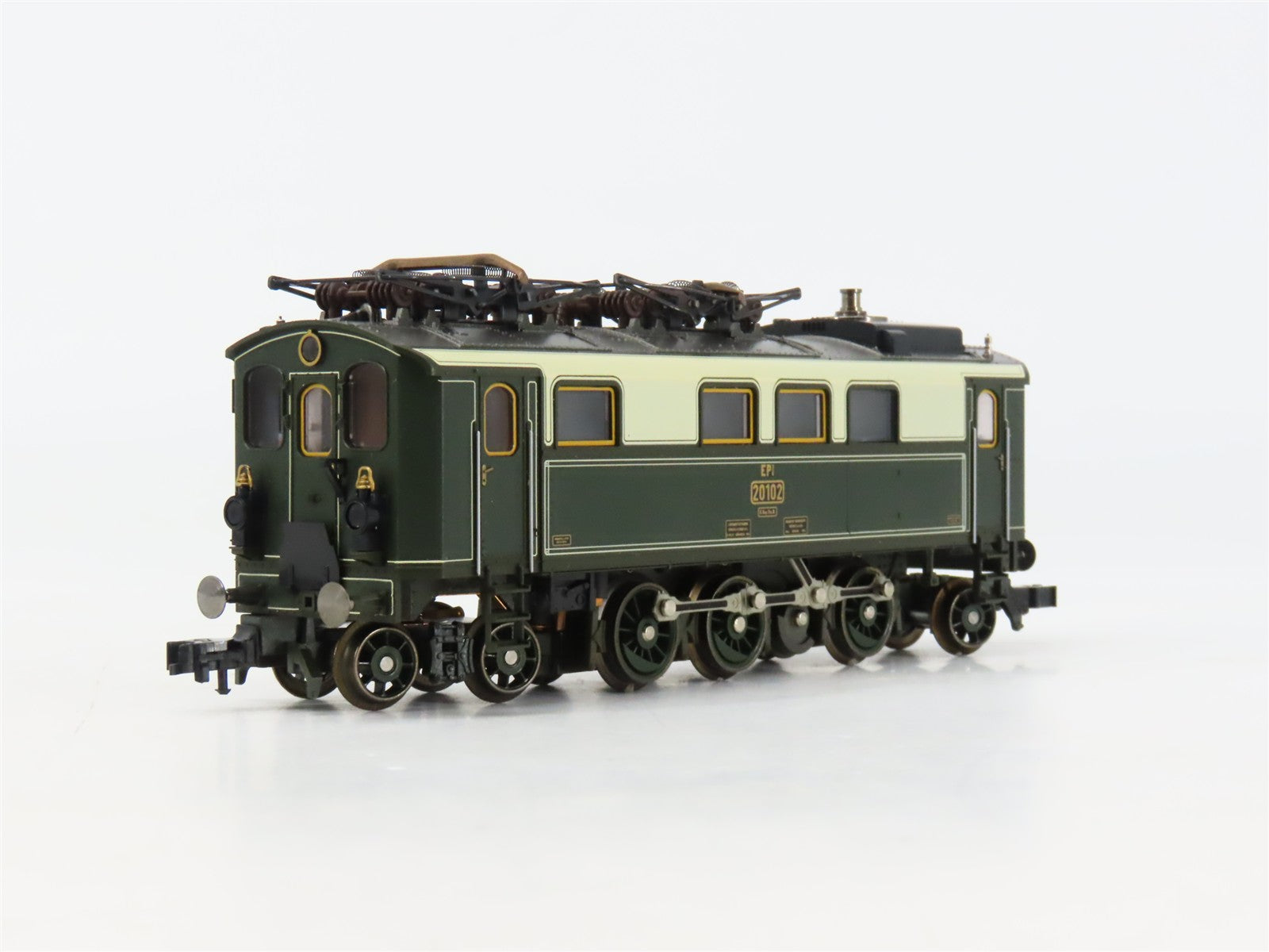 HO Scale Trix 22557 K.Bay.Sts.B. EP 3/6 Electric #20102 DC