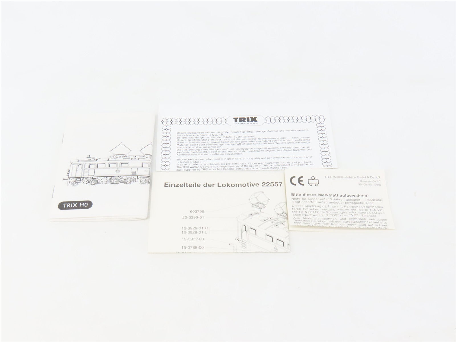HO Scale Trix 22557 K.Bay.Sts.B. EP 3/6 Electric #20102 DC