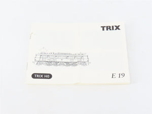 HO Scale Trix 22708 Deutsche Bundesbahn E 19 Electric #E 19 11 DC