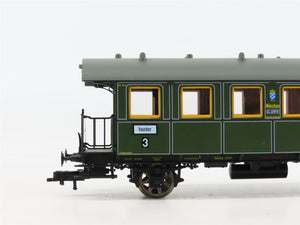 HO Scale Fleischmann 4901 K.Bay.Sts.B. Set w/ Pt 2/3 Steam #6058 DC