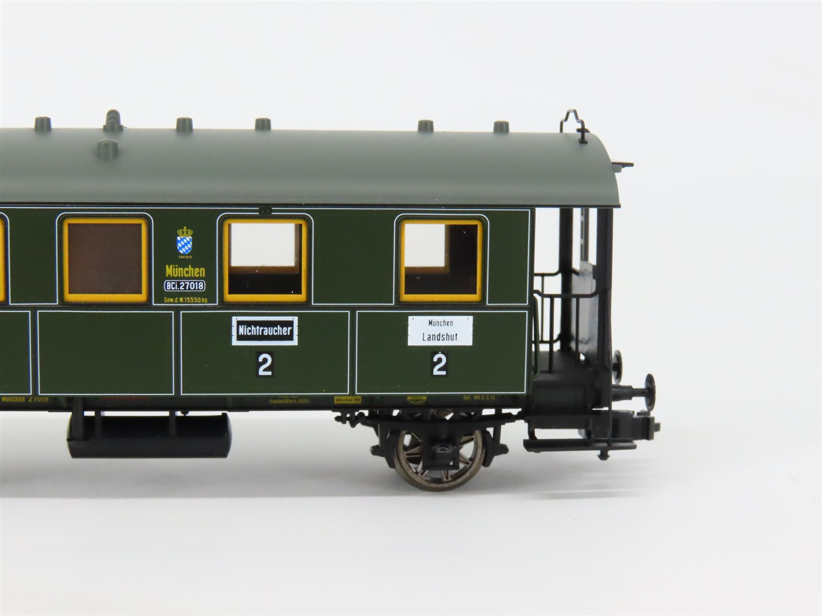 HO Scale Fleischmann 4901 K.Bay.Sts.B. Set w/ Pt 2/3 Steam #6058 DC