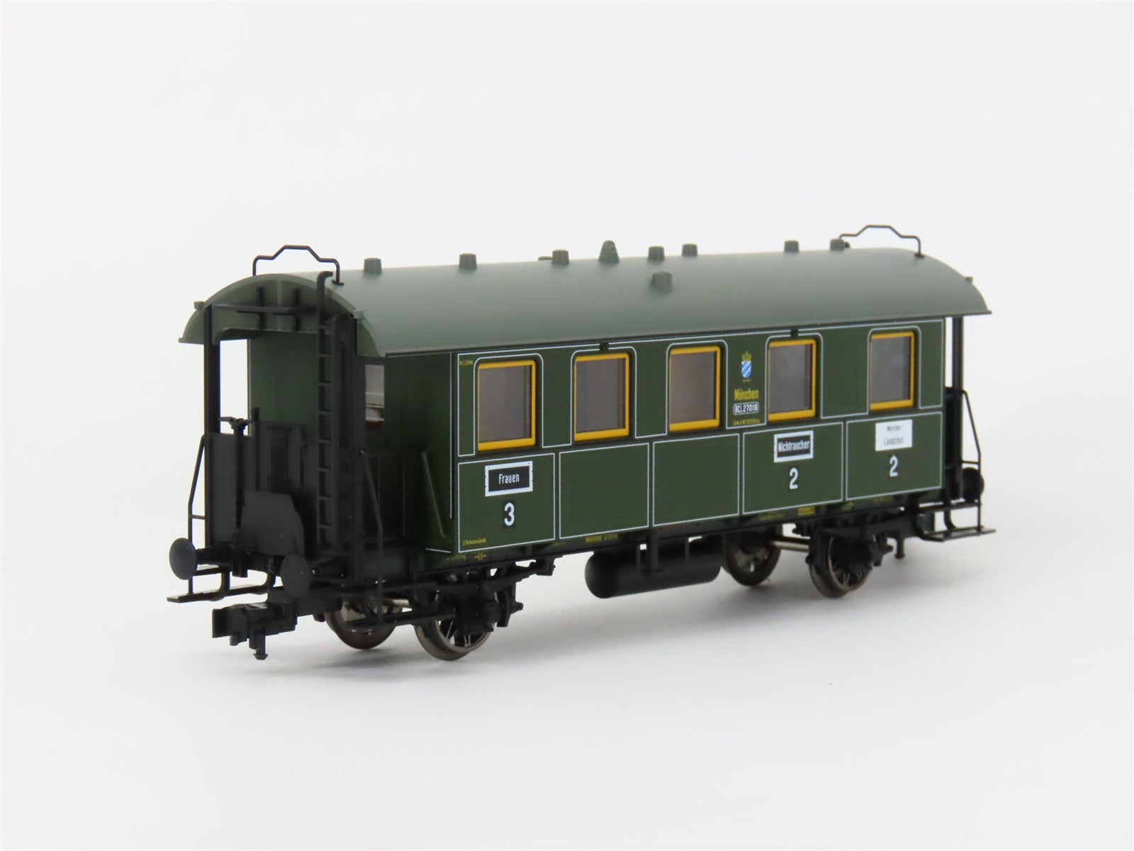 HO Scale Fleischmann 4901 K.Bay.Sts.B. Set w/ Pt 2/3 Steam #6058 DC