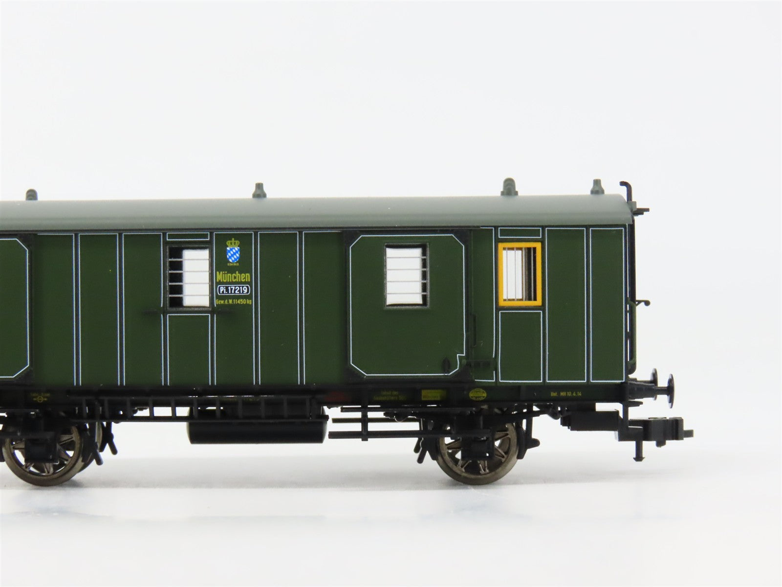 HO Scale Fleischmann 4901 K.Bay.Sts.B. Set w/ Pt 2/3 Steam #6058 DC