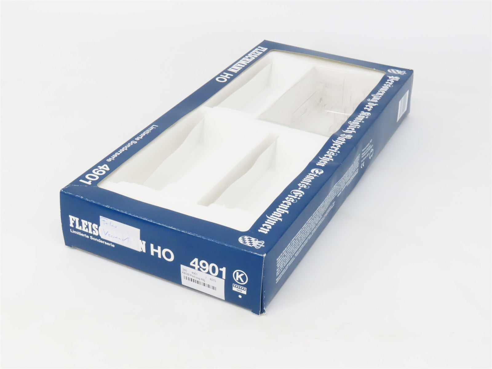 HO Scale Fleischmann 4901 K.Bay.Sts.B. Set w/ Pt 2/3 Steam #6058 DC