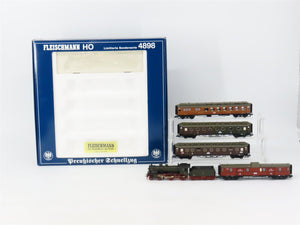 HO Scale Fleischmann 4898 KPEV K.P.E.V. Set w/ P 8 Steam #636 DC